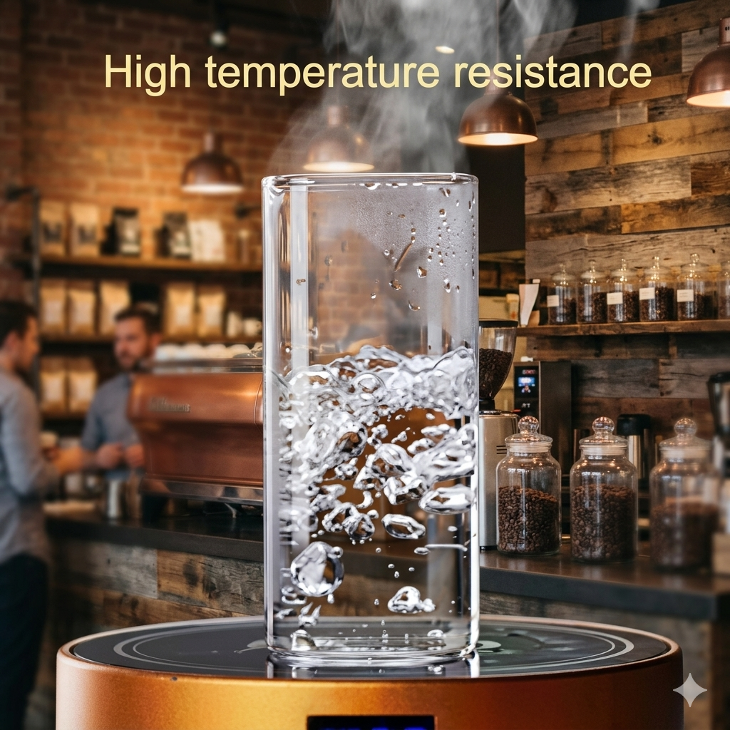 Elegant Heat-Resistant Glass Cup